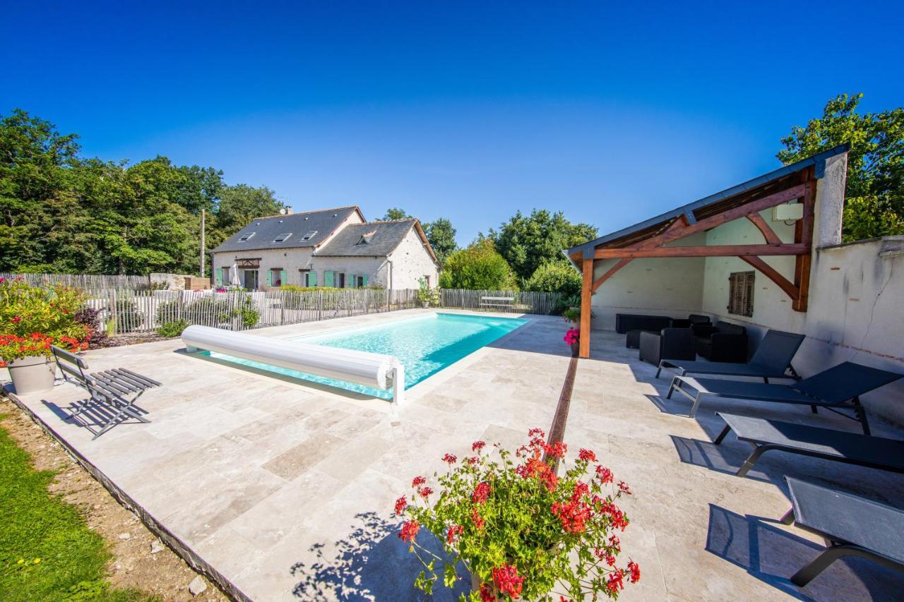 Metairie Du Villiers Bed and Breakfast Saint-Branchs Exteriör bild